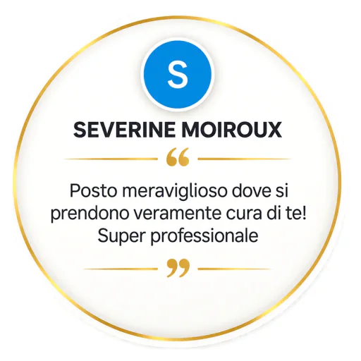 Recensione Google di Severine Moiroux