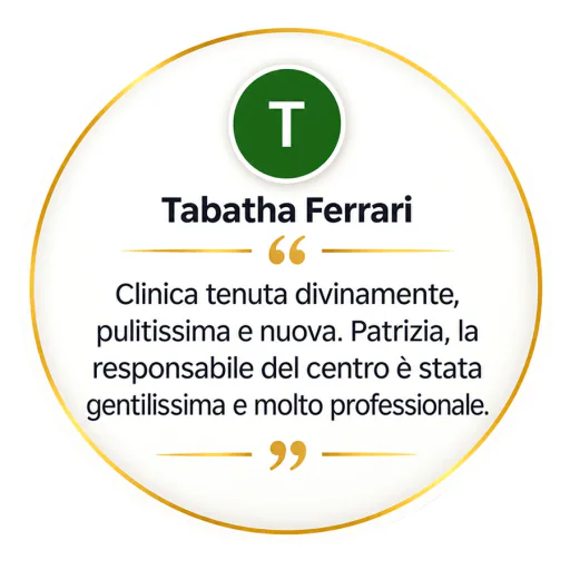 Recensione Google di Tabatha Ferrari